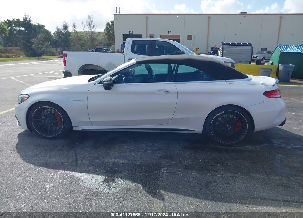2017 MERCEDES-BENZ AMG C 63 S VIN: WDDWK8HB1HF475874