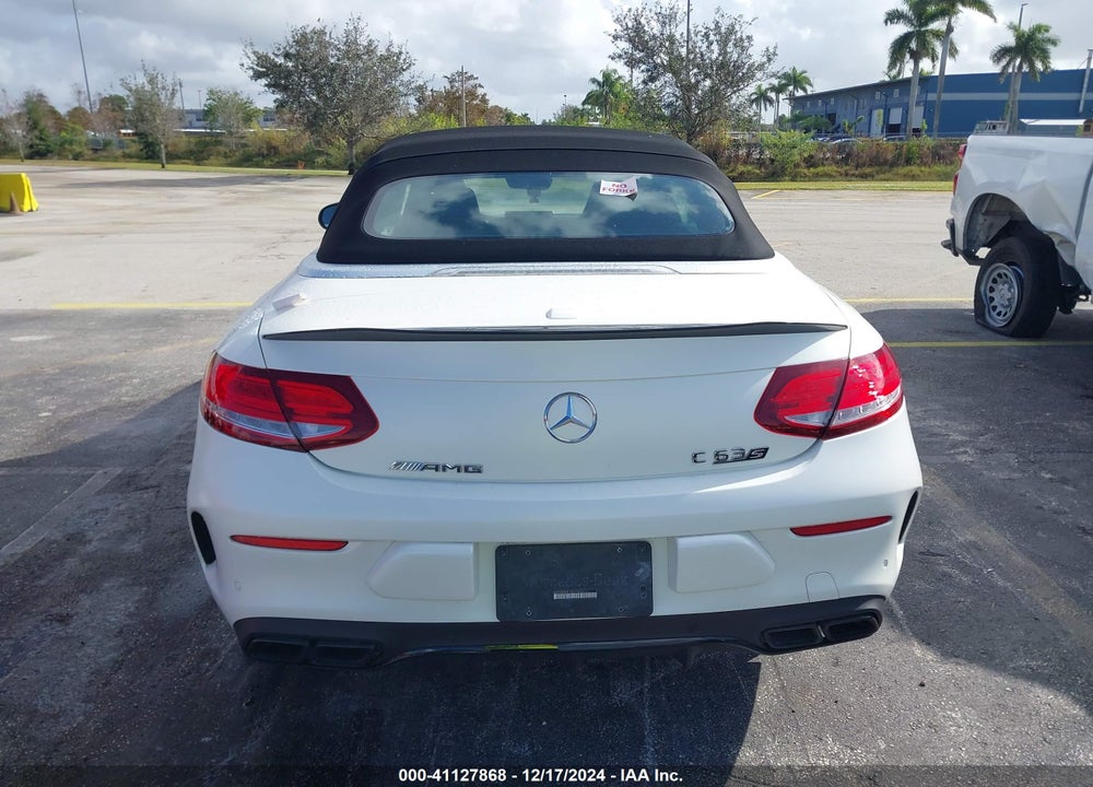 2017 MERCEDES-BENZ AMG C 63 S VIN: WDDWK8HB1HF475874