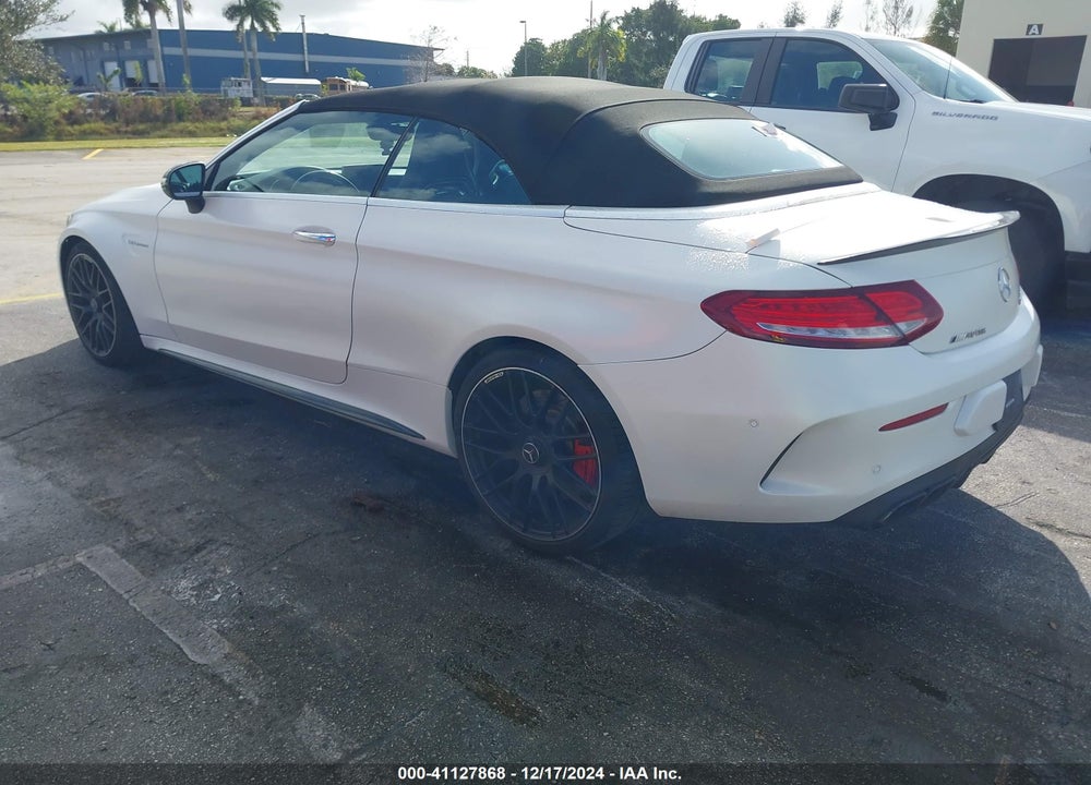 2017 MERCEDES-BENZ AMG C 63 S VIN: WDDWK8HB1HF475874