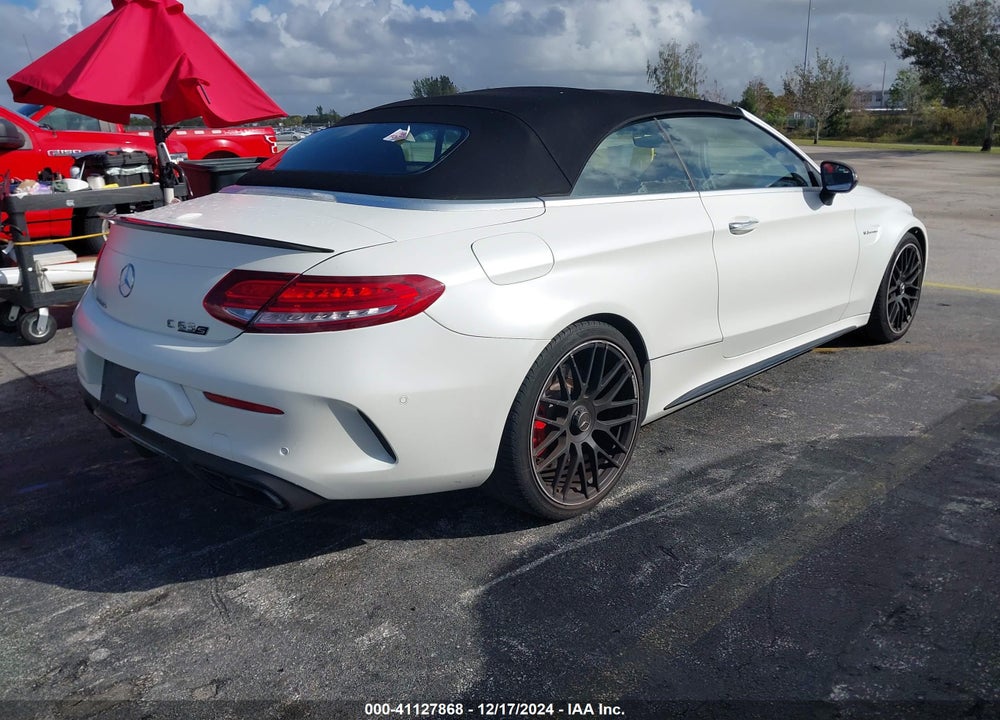 2017 MERCEDES-BENZ AMG C 63 S VIN: WDDWK8HB1HF475874