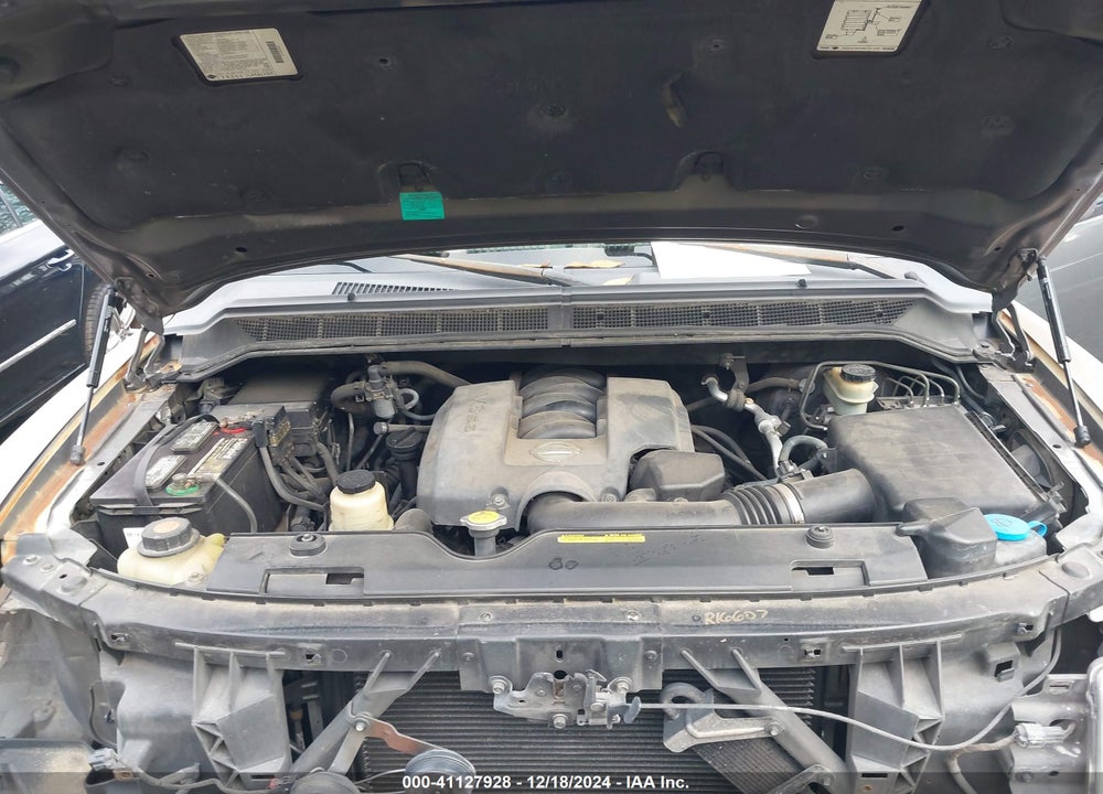 2004 NISSAN PATHFINDER ARMADA SE VIN: 5N1AA08B54N702522