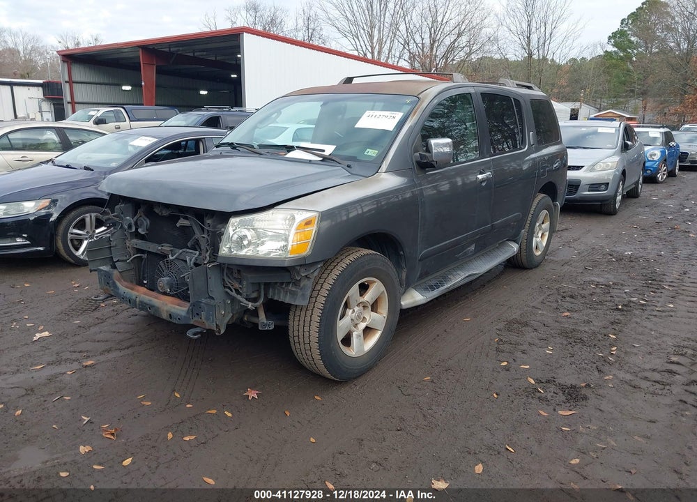 2004 NISSAN PATHFINDER ARMADA SE VIN: 5N1AA08B54N702522