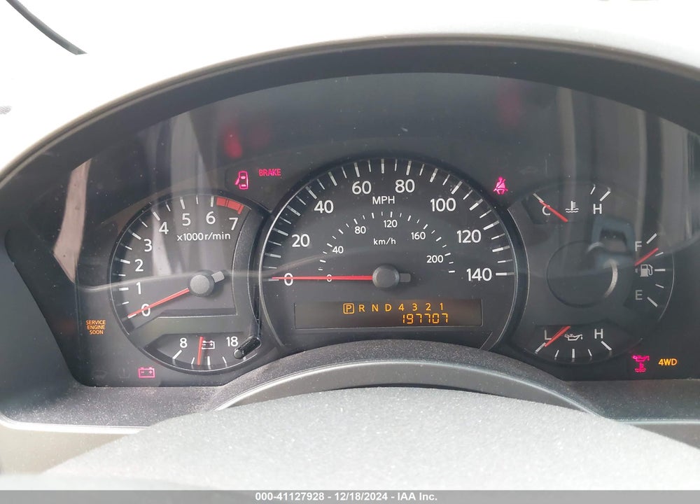 2004 NISSAN PATHFINDER ARMADA SE VIN: 5N1AA08B54N702522