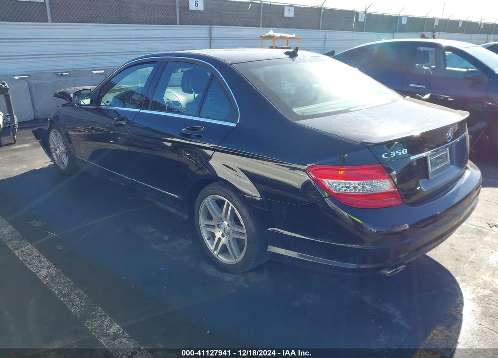 2009 MERCEDES-BENZ C 350 VIN: WDDGF56X99R059433