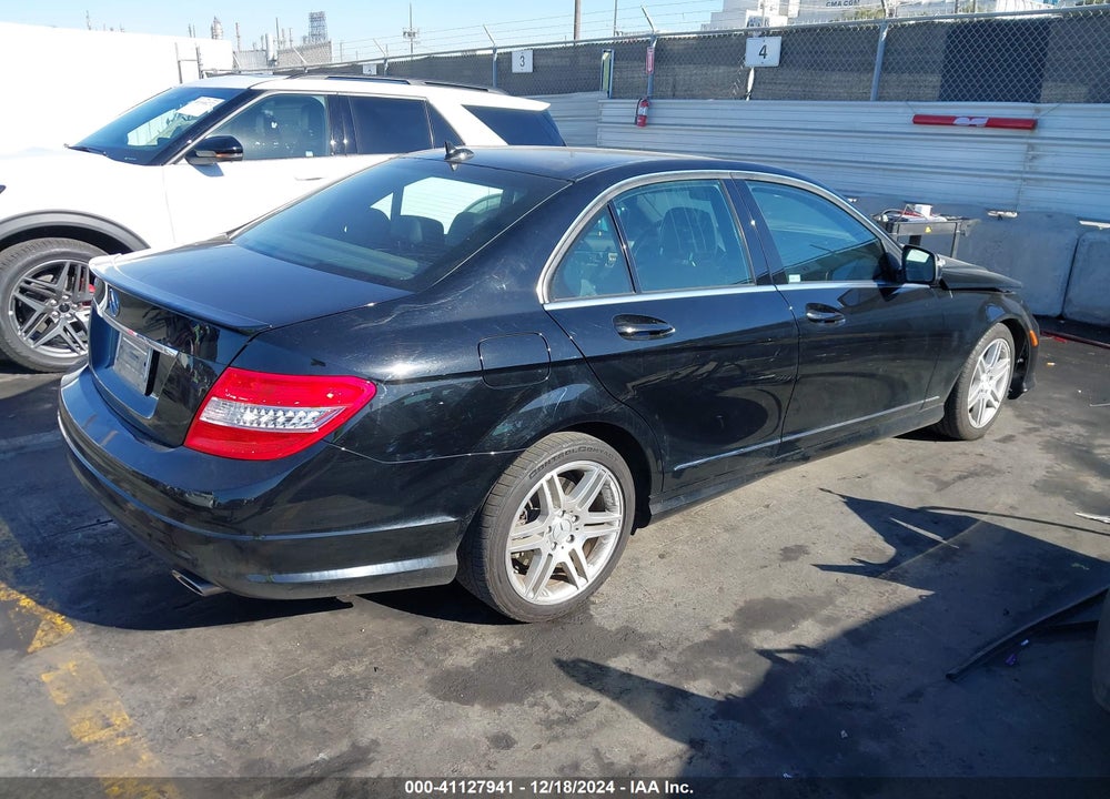 2009 MERCEDES-BENZ C 350 VIN: WDDGF56X99R059433