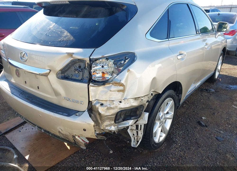 2011 LEXUS RX 350 VIN: 2T2BK1BA6BC096199