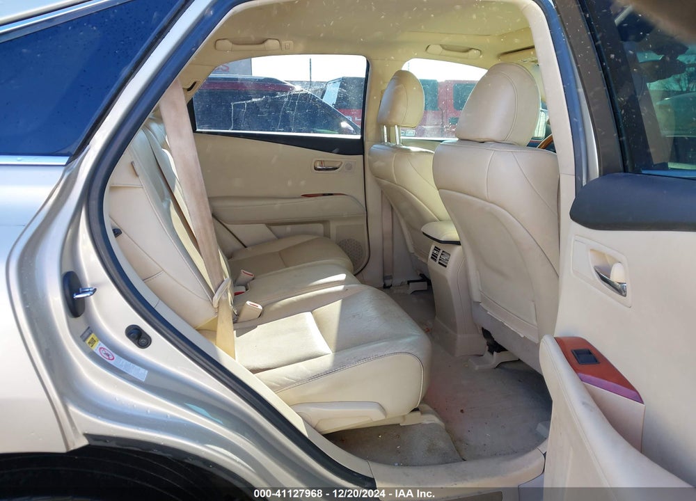 2011 LEXUS RX 350 VIN: 2T2BK1BA6BC096199