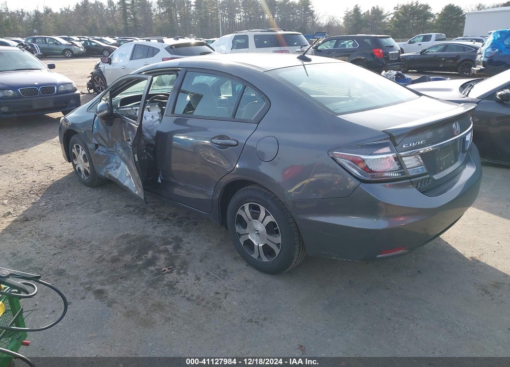 2013 HONDA CIVIC HYBRID VIN: 19XFB4F27DE204165