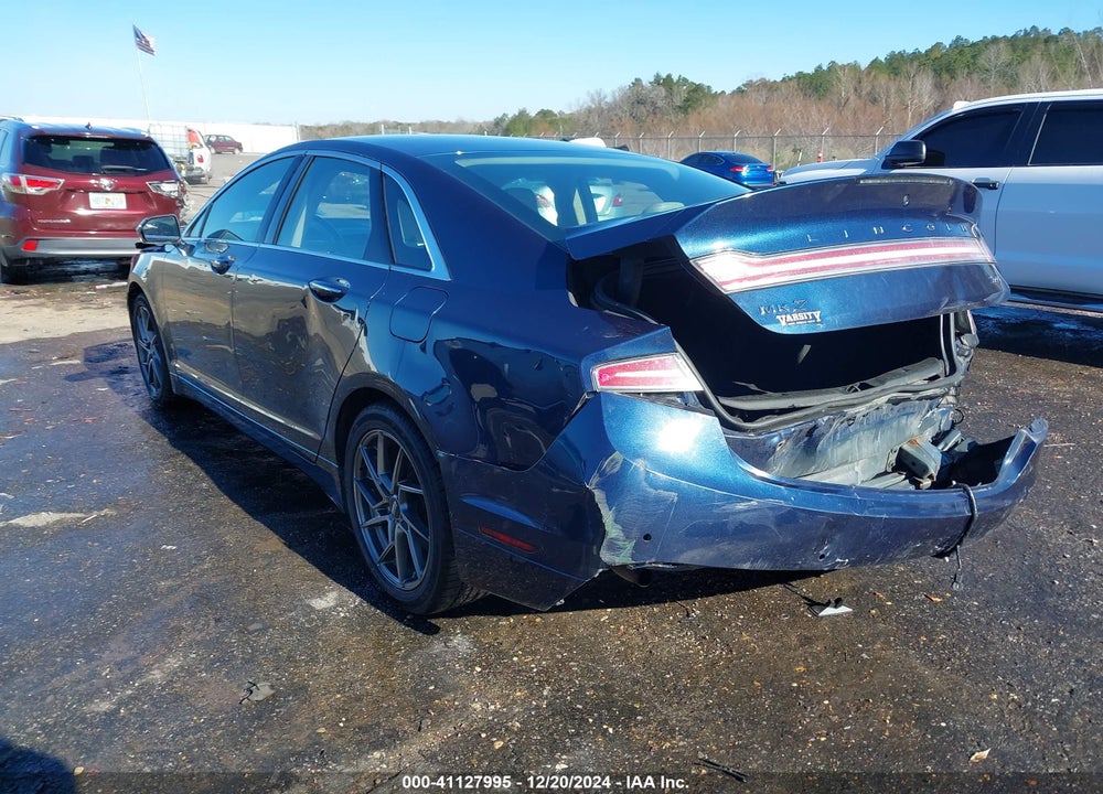 2017 LINCOLN MKZ PREMIERE VIN: 3LN6L5A97HR644307