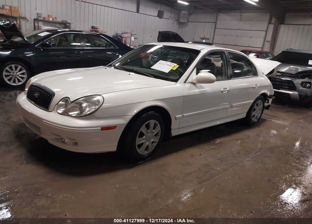 2002 HYUNDAI SONATA GLS VIN: KMHWF25H92A714186