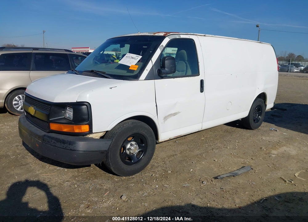 2006 CHEVROLET EXPRESS WORK VAN VIN: 1GCFG15X561239290