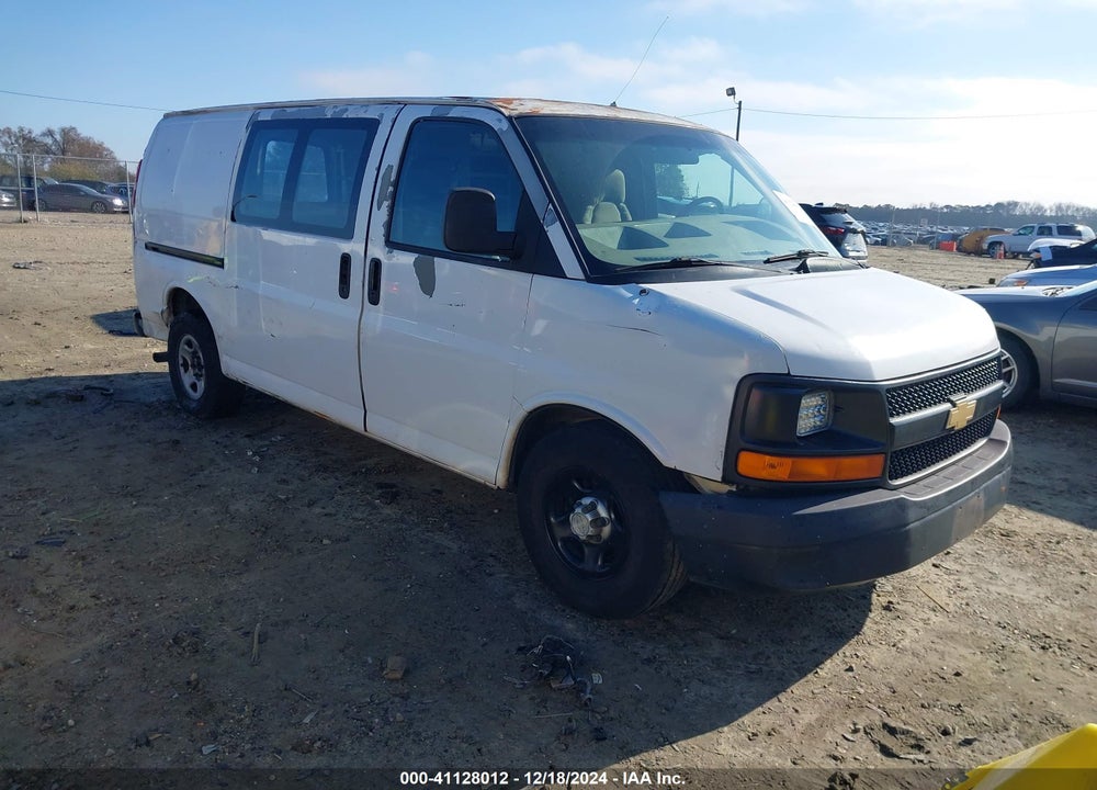 2006 CHEVROLET EXPRESS WORK VAN VIN: 1GCFG15X561239290