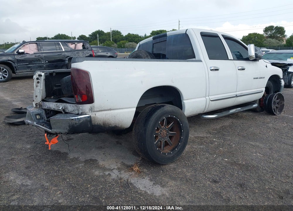 2005 DODGE RAM 2500 SLT/LARAMIE VIN: 3D7KR28C55G866388