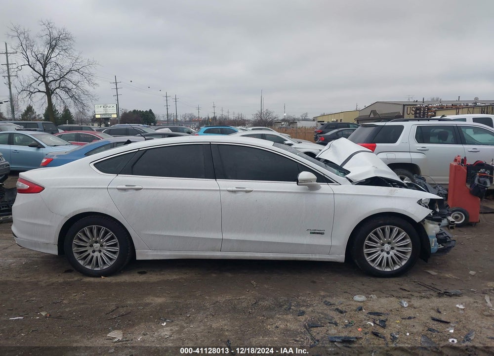 2014 FORD FUSION ENERGI VIN: 3FA6P0PU1ER287277