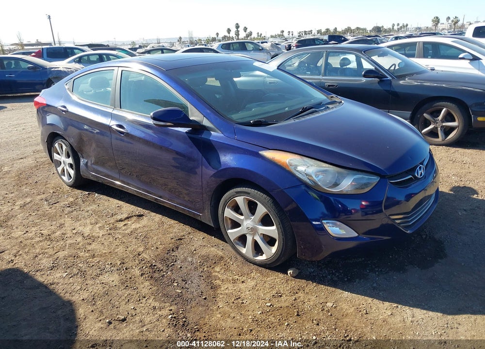 2011 HYUNDAI ELANTRA LIMITED VIN: 5NPDH4AE9BH045195
