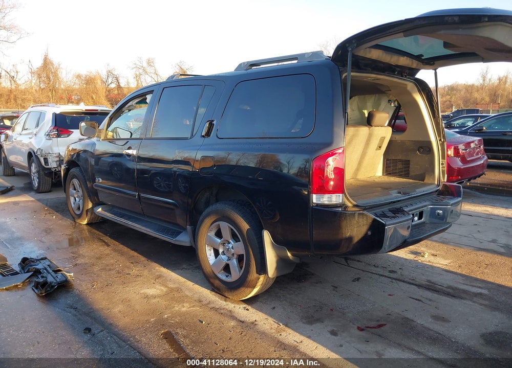 2006 NISSAN ARMADA SE VIN: 5N1AA08BX6N734580