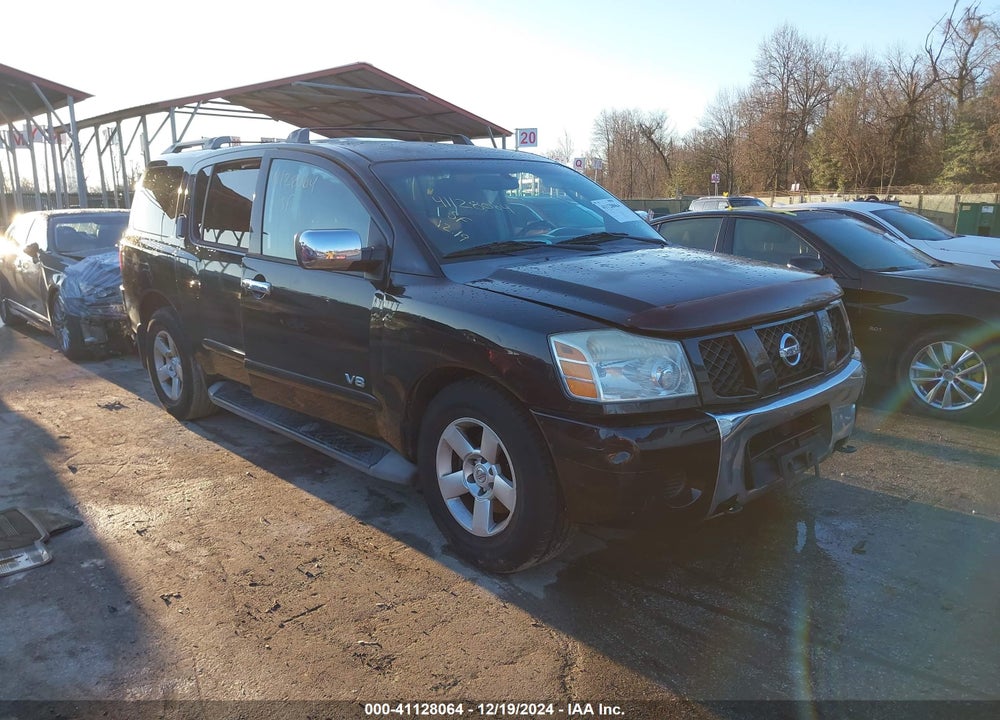 2006 NISSAN ARMADA SE VIN: 5N1AA08BX6N734580