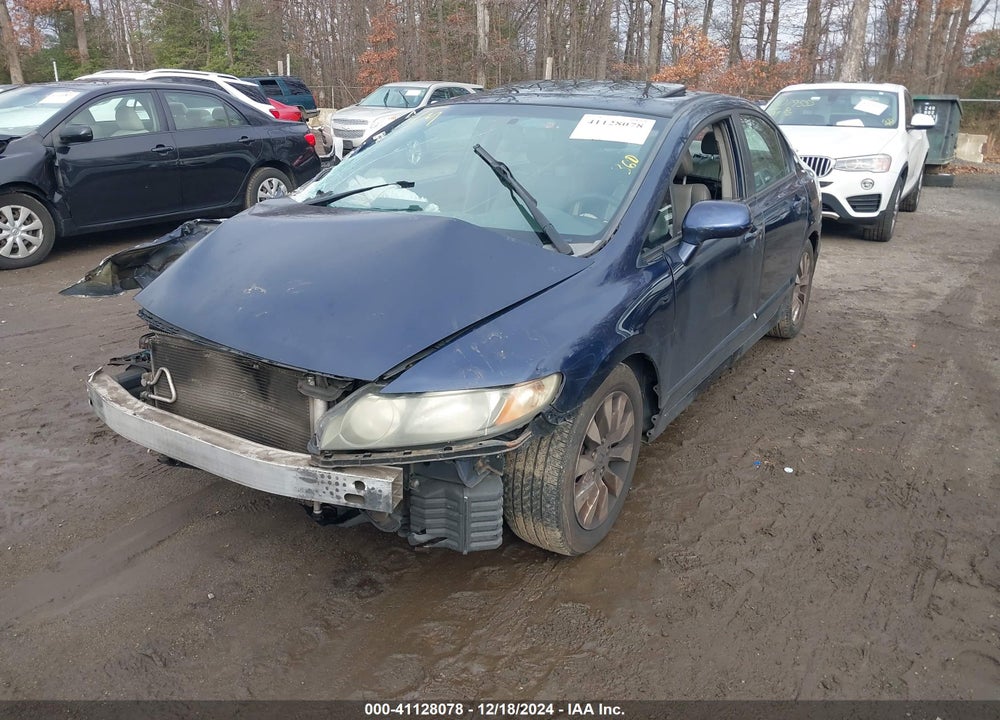 2009 HONDA CIVIC EX-L VIN: 1HGFA16979L001601