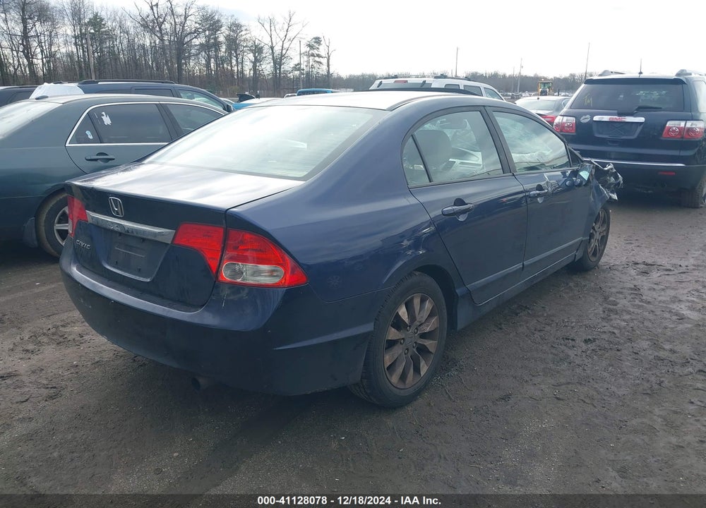 2009 HONDA CIVIC EX-L VIN: 1HGFA16979L001601
