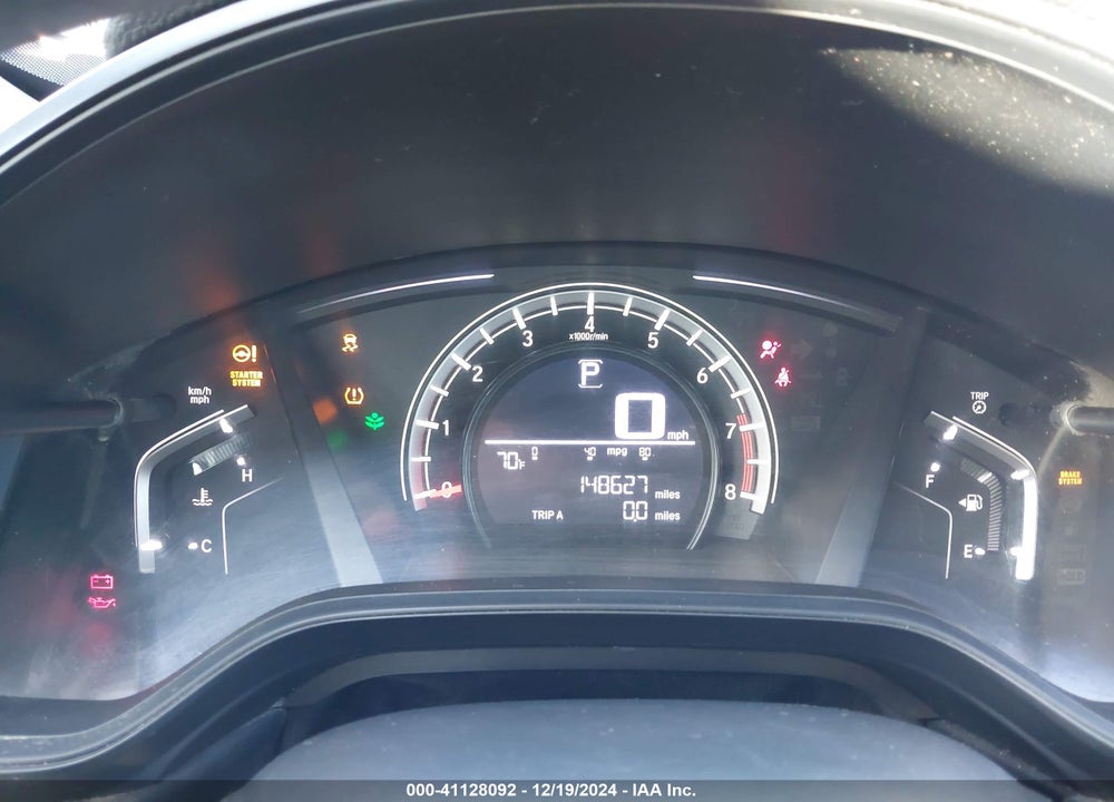 2017 HONDA CR-V LX VIN: 2HKRW5H38HH401764