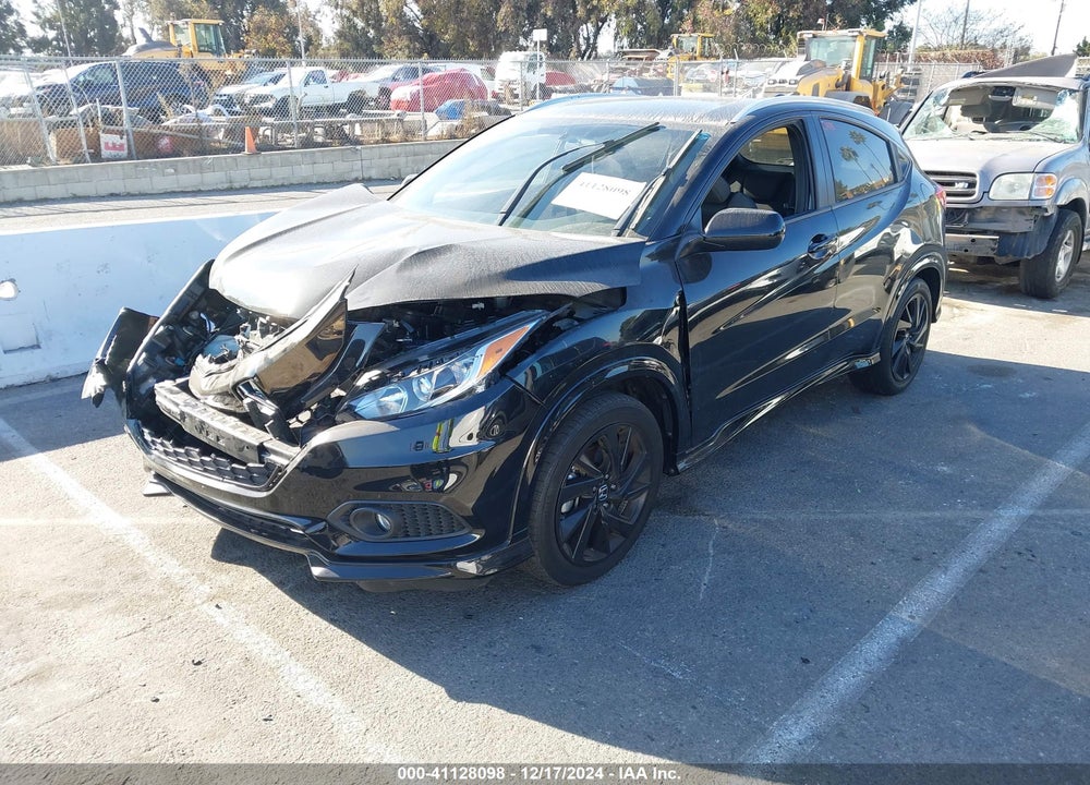 2021 HONDA HR-V 2WD SPORT VIN: 3CZRU5H12MM700394