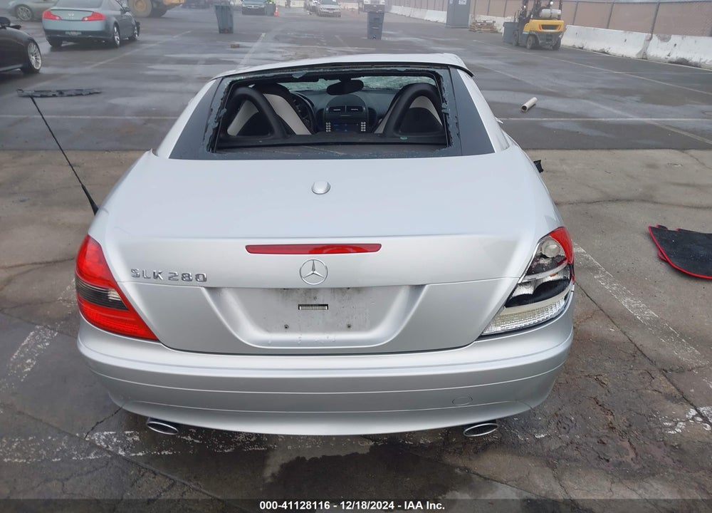 2008 MERCEDES-BENZ SLK 280 VIN: WDBWK54F88F185292