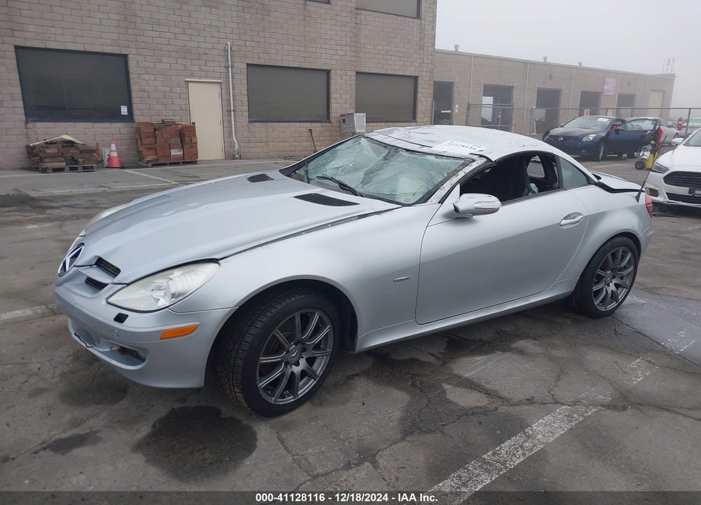 2008 MERCEDES-BENZ SLK 280 VIN: WDBWK54F88F185292