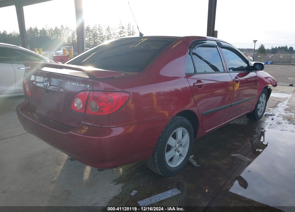 2005 TOYOTA COROLLA CE VIN: 1NXBR32E45Z550922