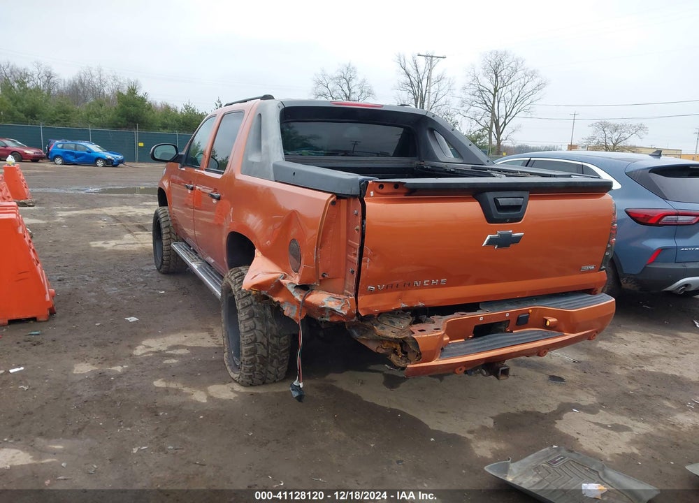 2007 CHEVROLET AVALANCHE 1500 LTZ VIN: 3GNFK12317G237319