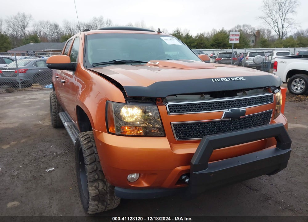 2007 CHEVROLET AVALANCHE 1500 LTZ VIN: 3GNFK12317G237319