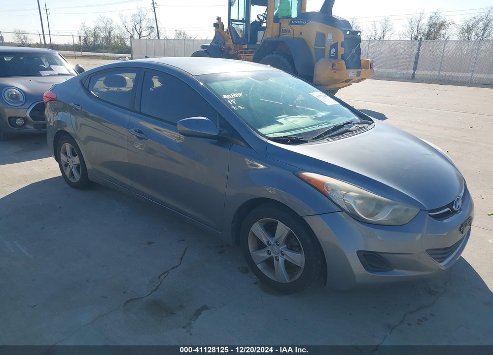 2013 HYUNDAI ELANTRA GLS VIN: 5NPDH4AE0DH360745