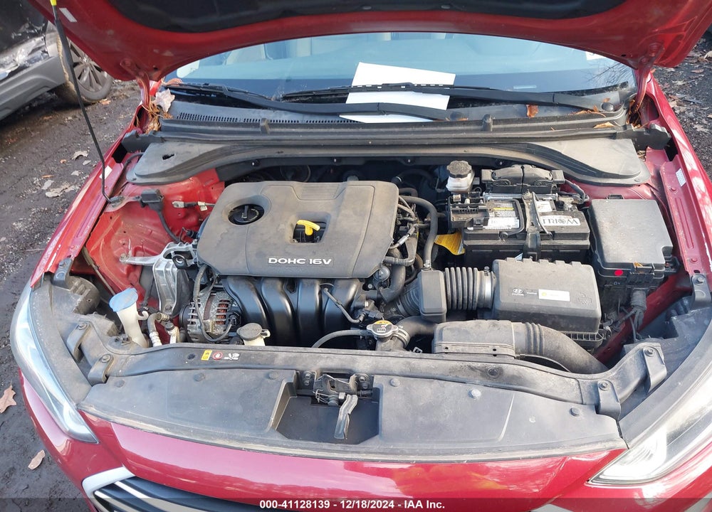 2017 HYUNDAI ELANTRA SE VIN: KMHD84LF9HU069609