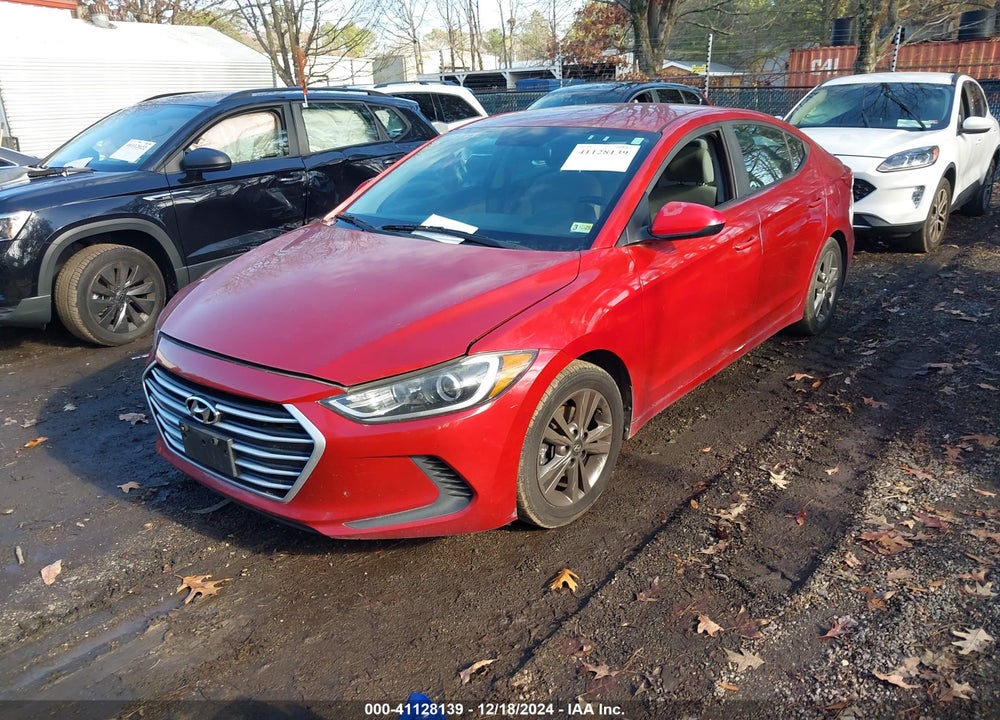 2017 HYUNDAI ELANTRA SE VIN: KMHD84LF9HU069609