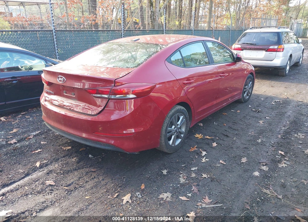2017 HYUNDAI ELANTRA SE VIN: KMHD84LF9HU069609