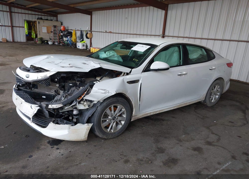2016 KIA OPTIMA LX VIN: KNAGT4L35G5105419
