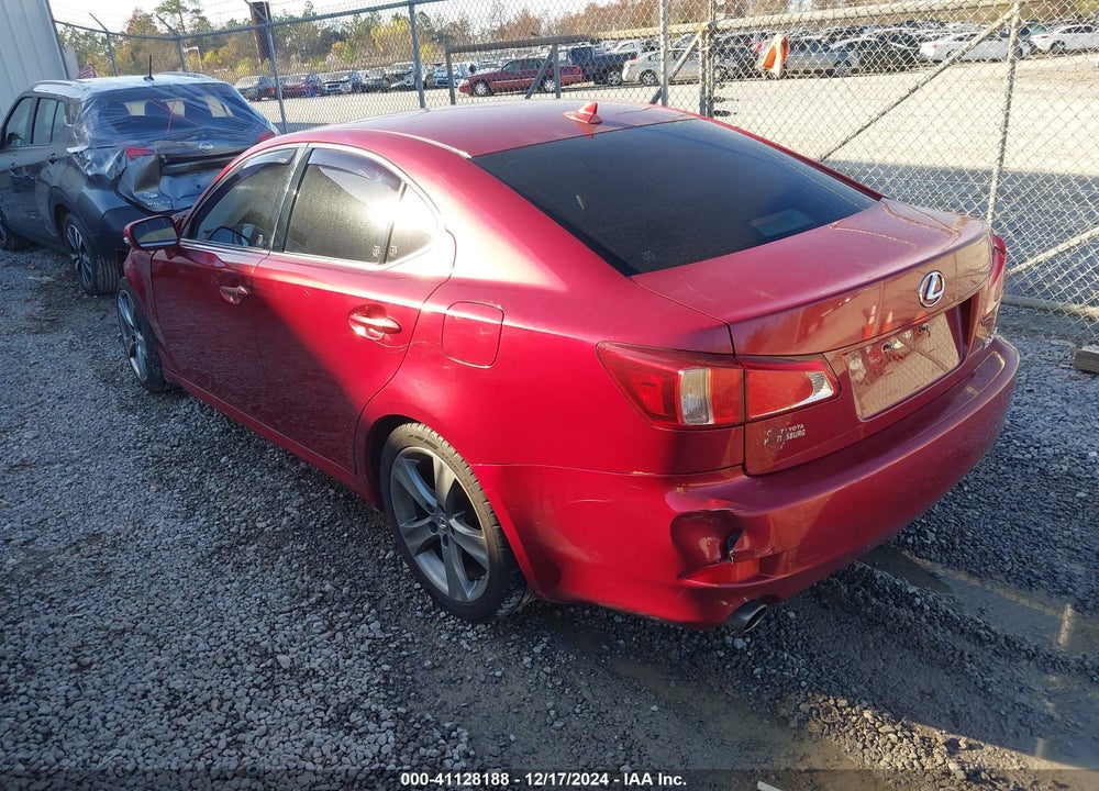 2012 LEXUS IS 250 VIN: JTHBF5C20C5173055