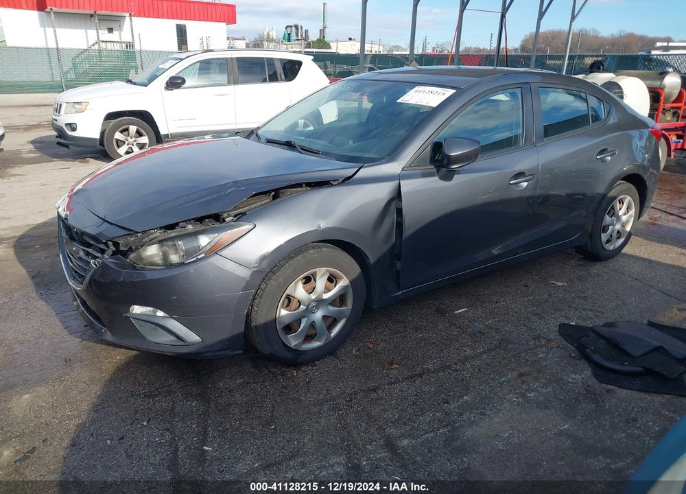 2014 MAZDA MAZDA3 VIN: JM1BM1U72E1168251