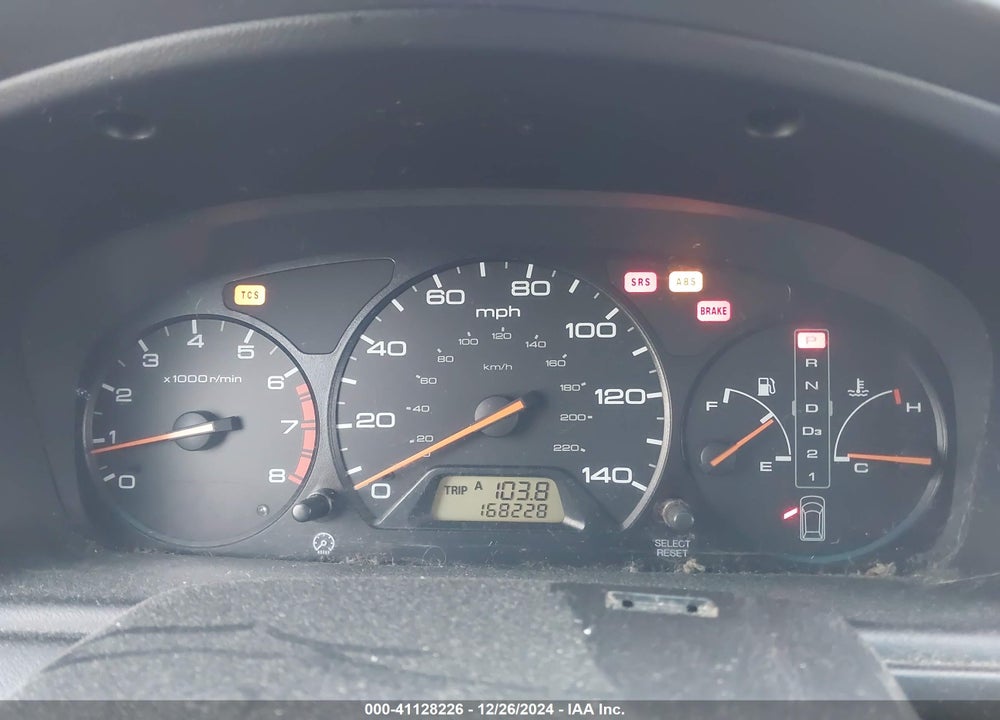 2002 HONDA ODYSSEY EX VIN: 2HKRL18692H577788