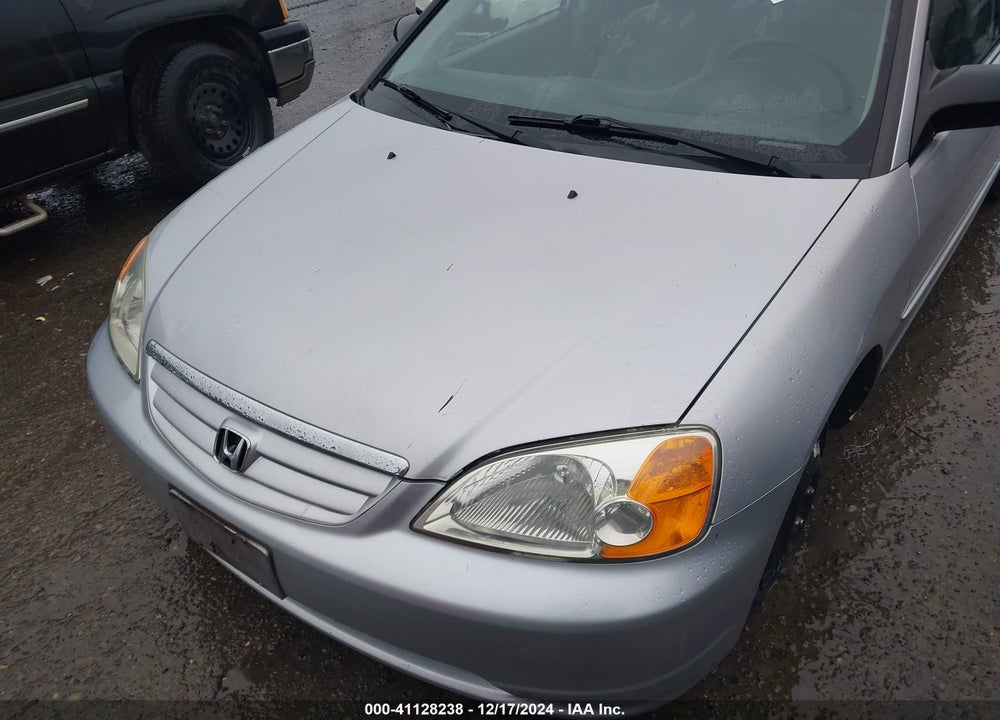 2001 HONDA CIVIC LX VIN: 1HGES16581L041938