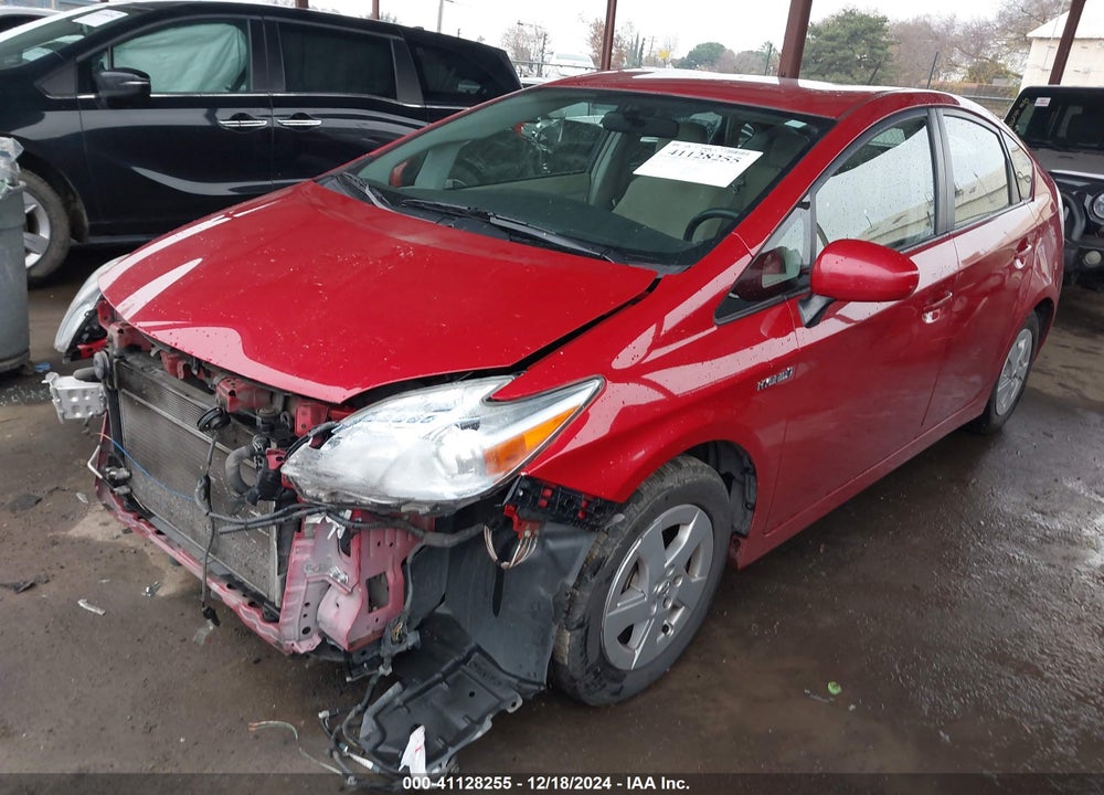 2011 TOYOTA PRIUS THREE VIN: JTDKN3DU4B0267928