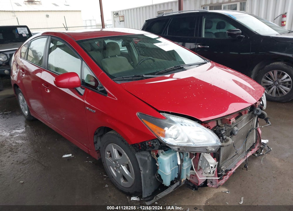 2011 TOYOTA PRIUS THREE VIN: JTDKN3DU4B0267928