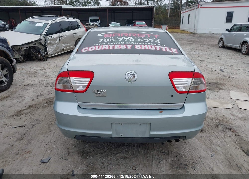 2006 MERCURY MILAN I4 PREMIER VIN: 3MEFM08Z86R648081