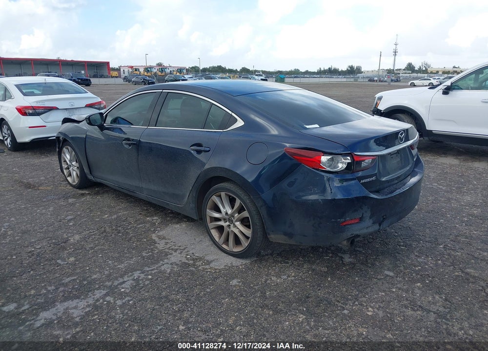 2016 MAZDA MAZDA6 VIN: JM1GJ1V55G1422937