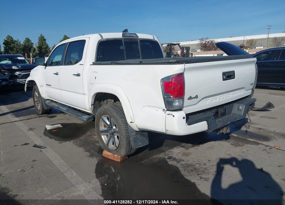 2016 TOYOTA TACOMA LIMITED VIN: 3TMGZ5AN2GM016106
