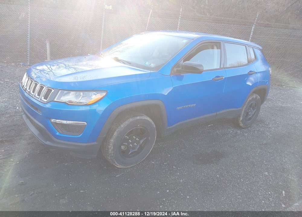 2019 JEEP COMPASS SPORT 4X4 VIN: 3C4NJDAB9KT846997