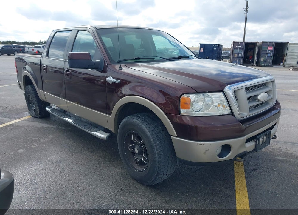 2008 FORD F-150 FX4/LARIAT/XLT VIN: 1FTPW14V58KD36235