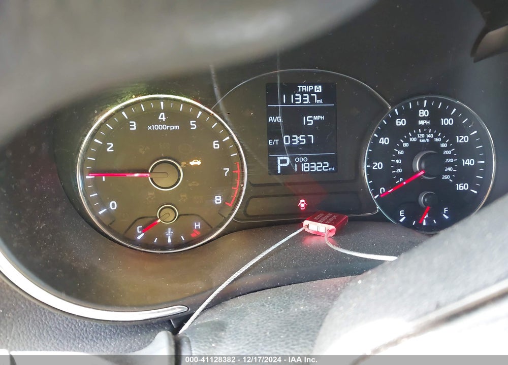 2016 KIA FORTE LX VIN: KNAFK4A62G5599301