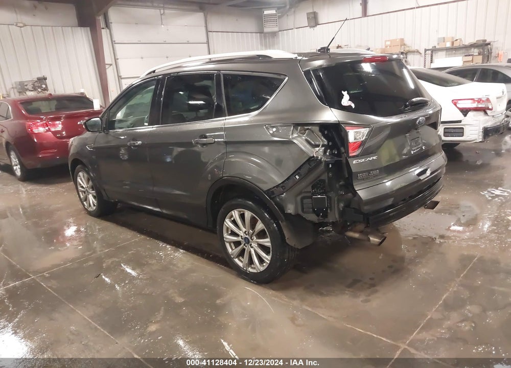 2017 FORD ESCAPE TITANIUM VIN: 1FMCU9JD4HUA16208