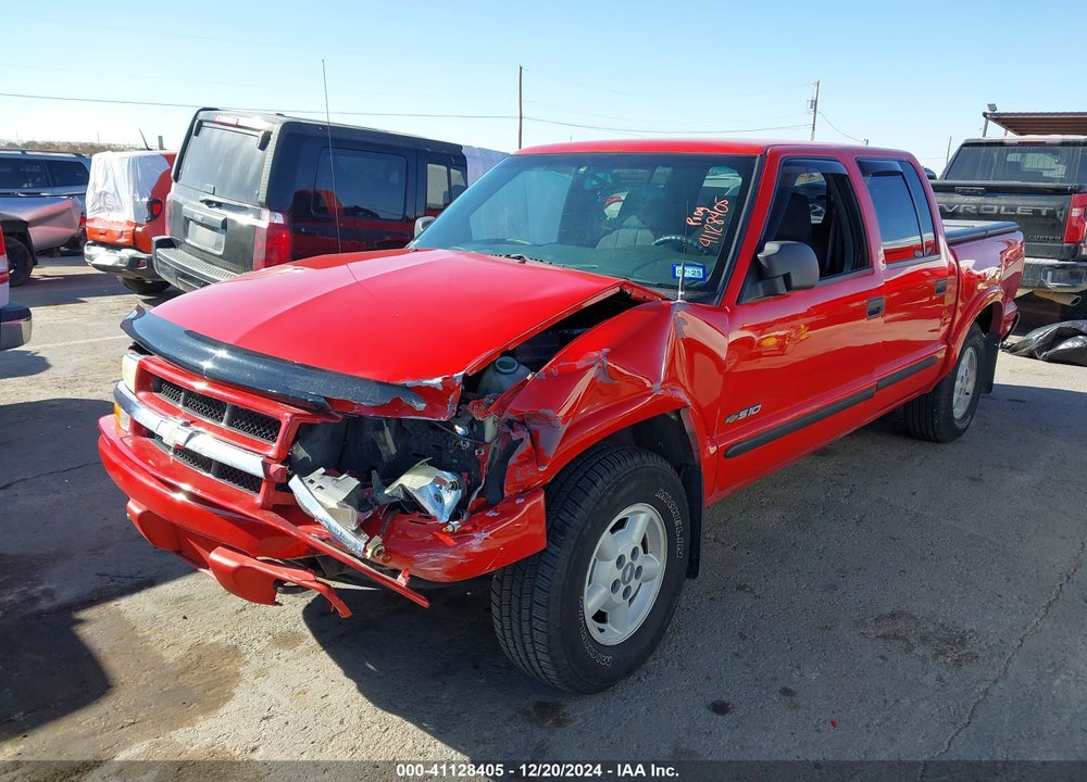 2003 CHEVROLET S-10 LS VIN: 1GCDT13X93K165609
