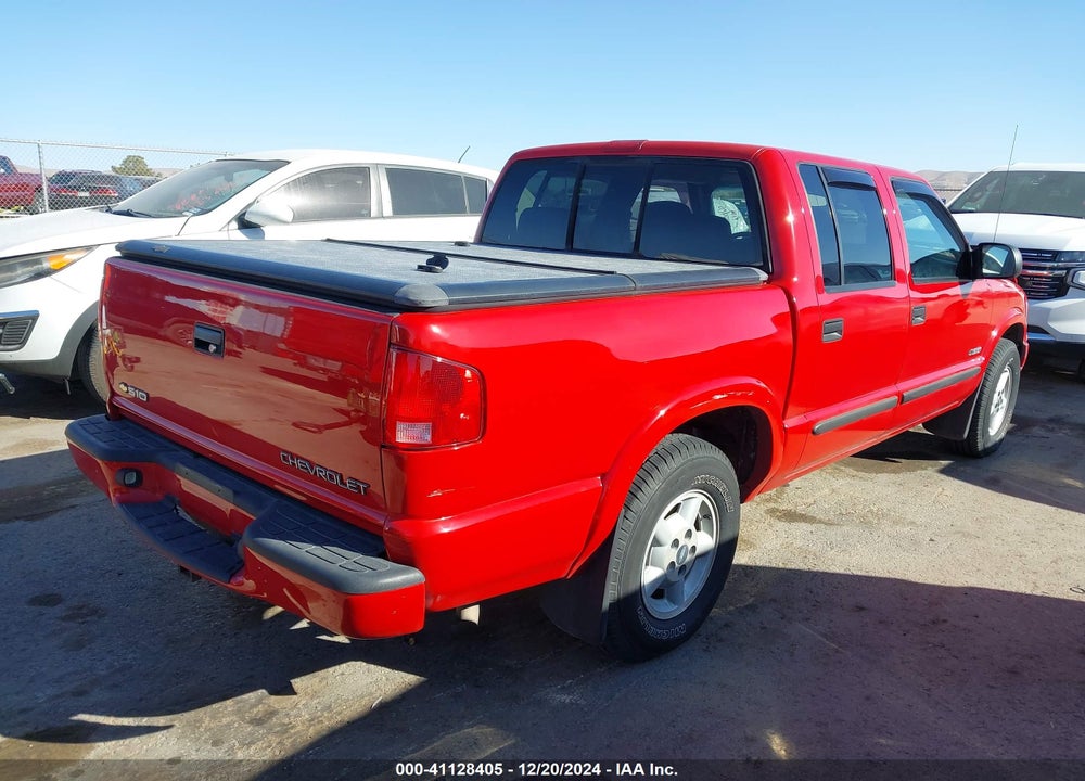 2003 CHEVROLET S-10 LS VIN: 1GCDT13X93K165609